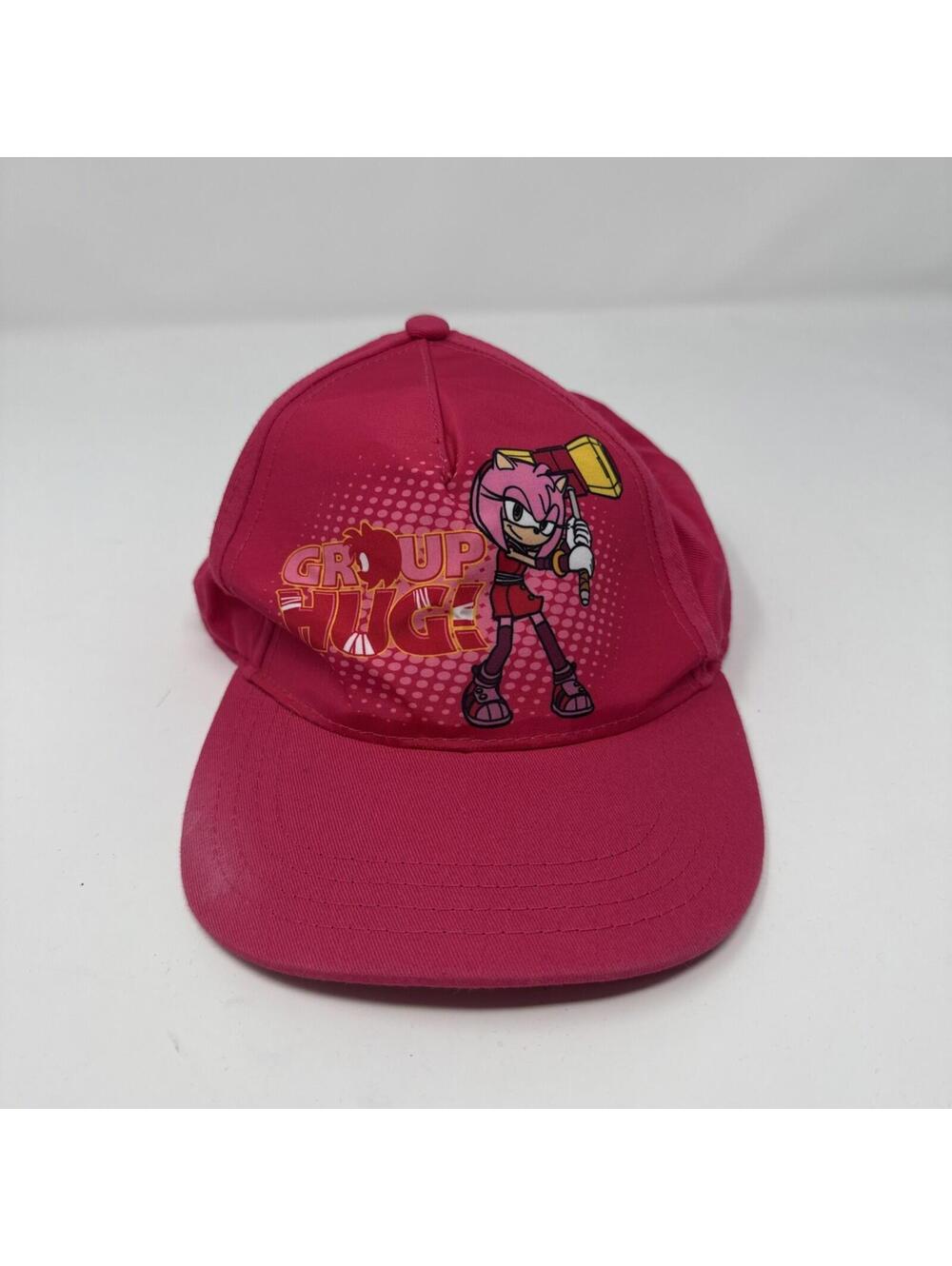 Sonic the Hedgehog "Group Hug" Snapback Hat, Pink
